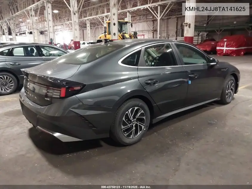 KMHL24JJ8TA141625 2026 Hyundai Sonata Hybrid Blue