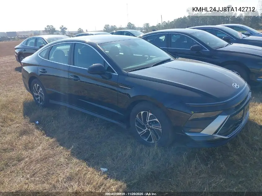 KMHL24JJ8TA142712 2026 Hyundai Sonata Hybrid Blue