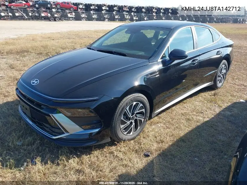 KMHL24JJ8TA142712 2026 Hyundai Sonata Hybrid Blue