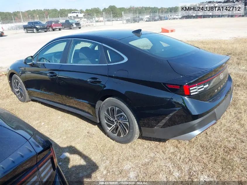 KMHL24JJ8TA142712 2026 Hyundai Sonata Hybrid Blue