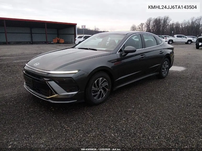 KMHL24JJ6TA143504 2026 Hyundai Sonata Hybrid Blue