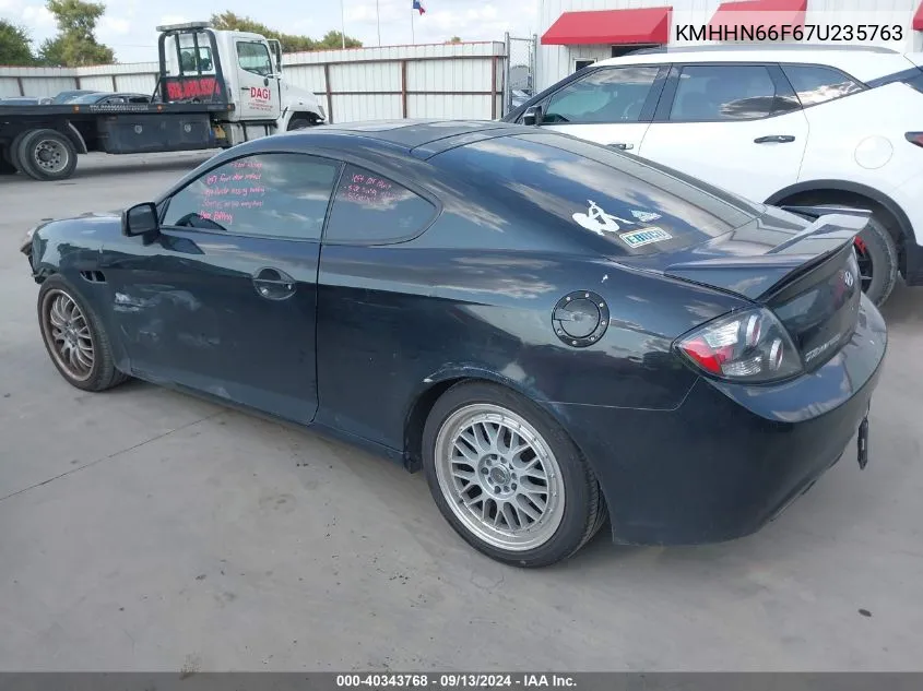 KMHHN66F67U235763 2007 Hyundai Tiburon Gt/Gt Limited/Se