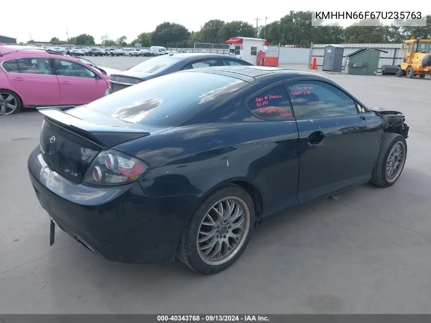 KMHHN66F67U235763 2007 Hyundai Tiburon Gt/Gt Limited/Se