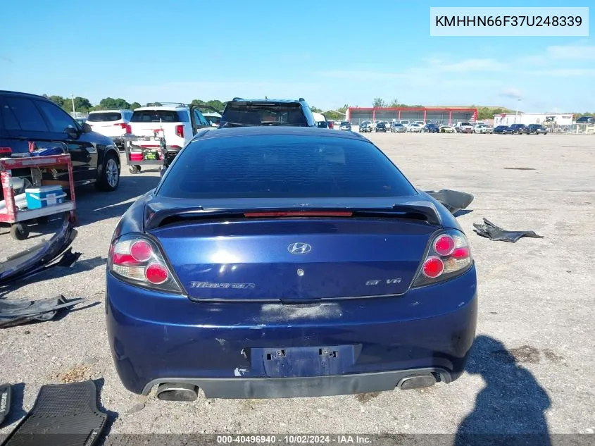 KMHHN66F37U248339 2007 Hyundai Tiburon Gt/Gt Limited/Se