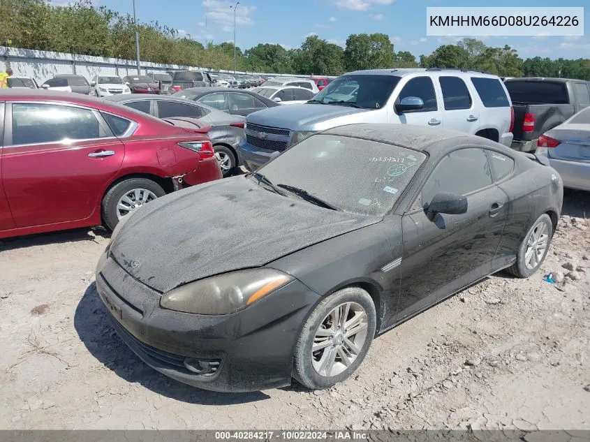 KMHHM66D08U264226 2008 Hyundai Tiburon Gs