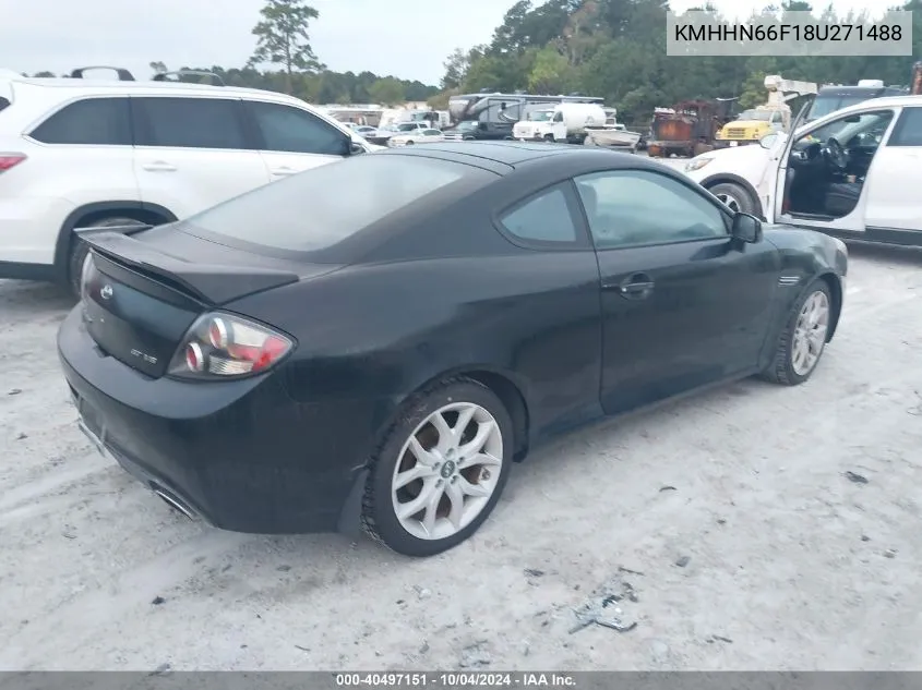 KMHHN66F18U271488 2008 Hyundai Tiburon Gt/Gt Limited/Se