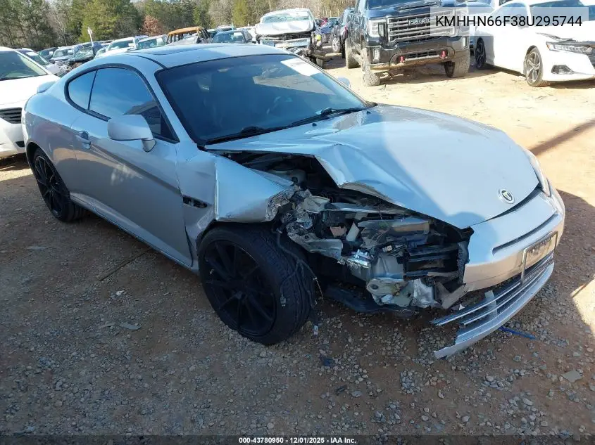 KMHHN66F38U295744 2008 Hyundai Tiburon Gt/Gt Limited/Se