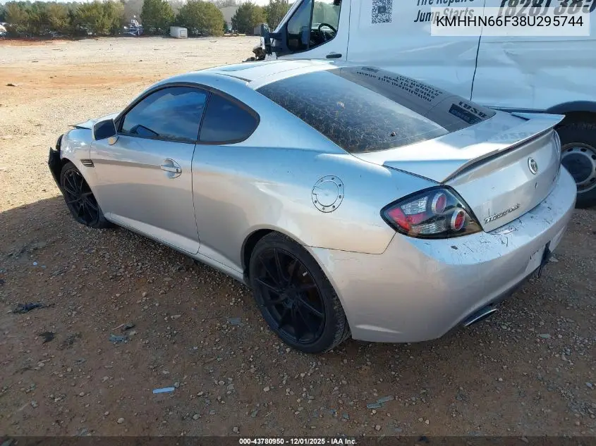 KMHHN66F38U295744 2008 Hyundai Tiburon Gt/Gt Limited/Se