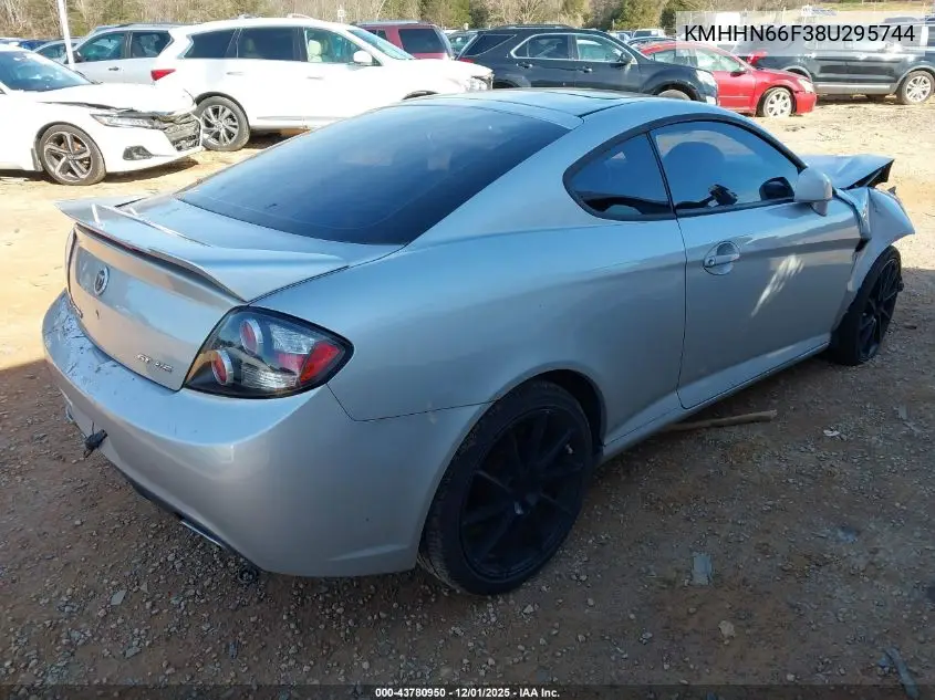 KMHHN66F38U295744 2008 Hyundai Tiburon Gt/Gt Limited/Se