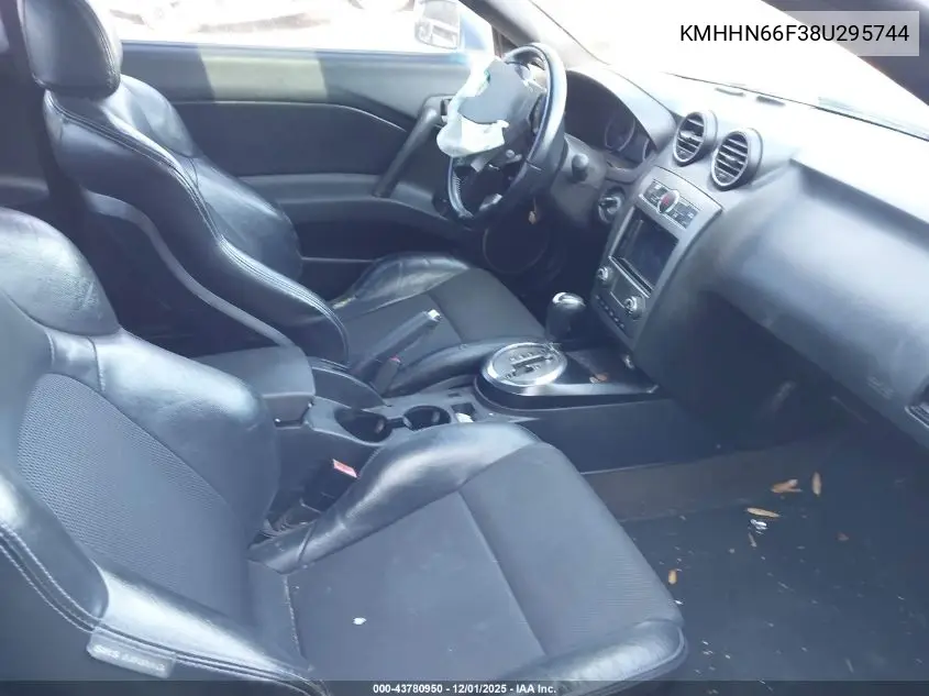 KMHHN66F38U295744 2008 Hyundai Tiburon Gt/Gt Limited/Se