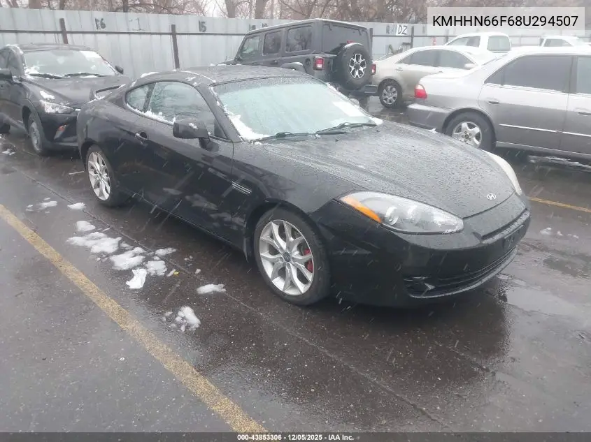 KMHHN66F68U294507 2008 Hyundai Tiburon Gt/Gt Limited/Se