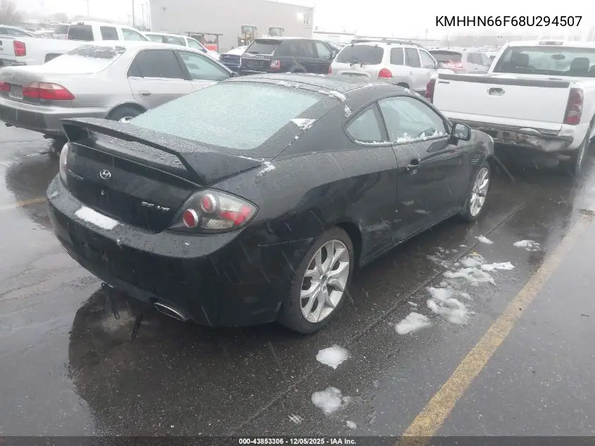 KMHHN66F68U294507 2008 Hyundai Tiburon Gt/Gt Limited/Se