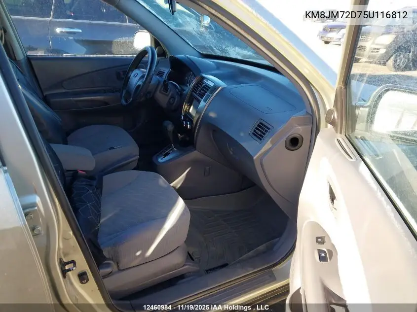 KM8JM72D75U116812 2005 Hyundai Tucson Gl/Gls