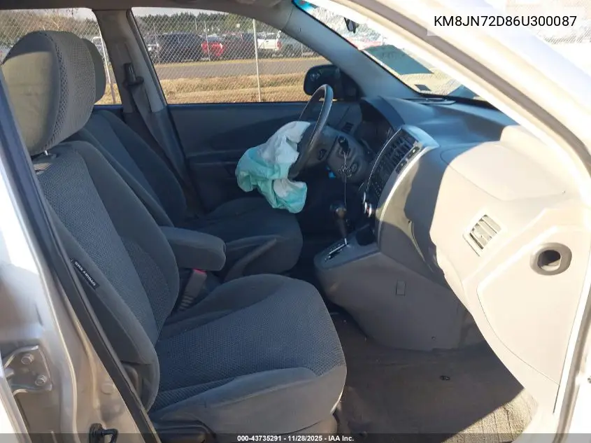 KM8JN72D86U300087 2006 Hyundai Tucson Gls/Limited