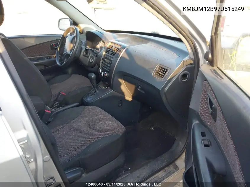 KM8JM12B97U515249 2007 Hyundai Tucson Gl