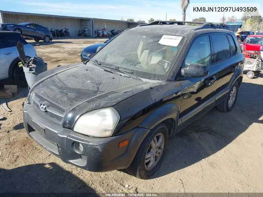 KM8JN12D97U493509 2007 Hyundai Tucson Limited/Se