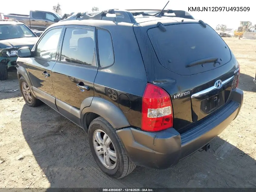 KM8JN12D97U493509 2007 Hyundai Tucson Limited/Se