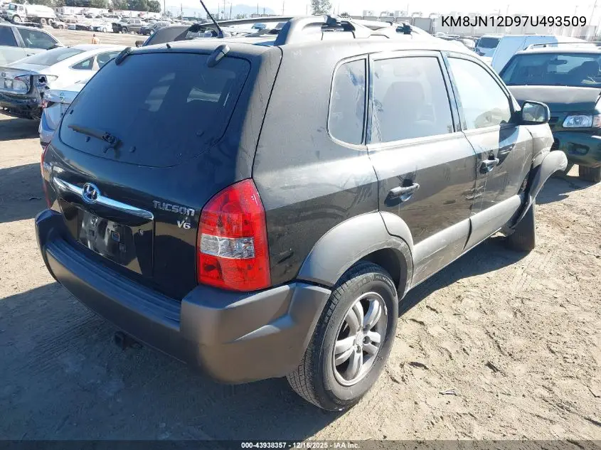 KM8JN12D97U493509 2007 Hyundai Tucson Limited/Se