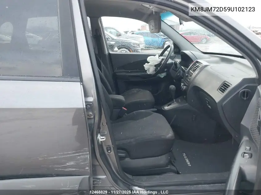 KM8JM72D59U102123 2009 Hyundai Tucson Gls