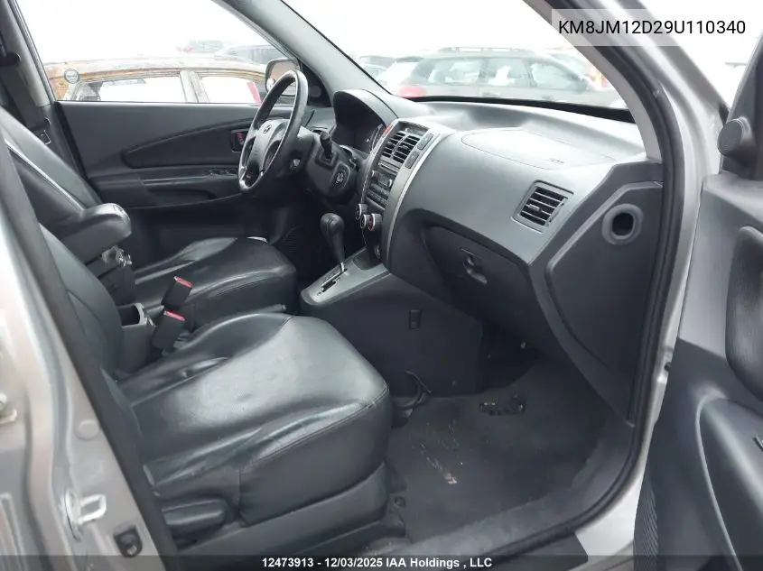 KM8JM12D29U110340 2009 Hyundai Tucson Gls