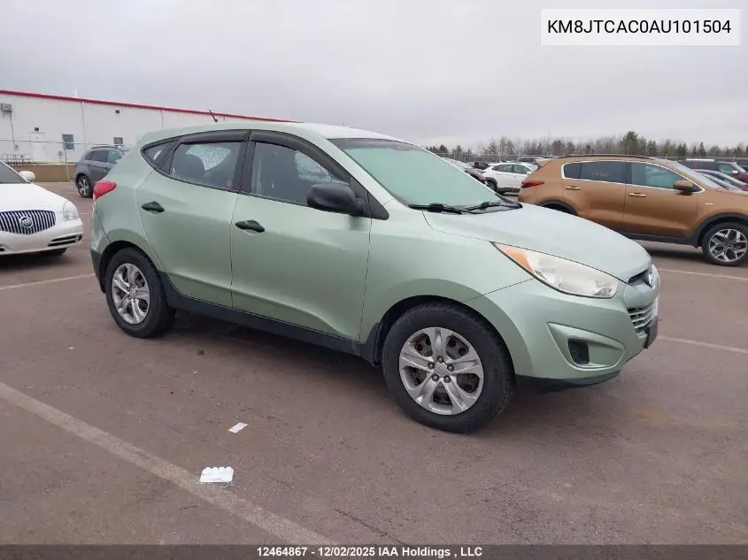 KM8JTCAC0AU101504 2010 Hyundai Tucson Gls
