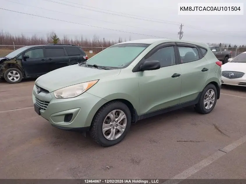 KM8JTCAC0AU101504 2010 Hyundai Tucson Gls