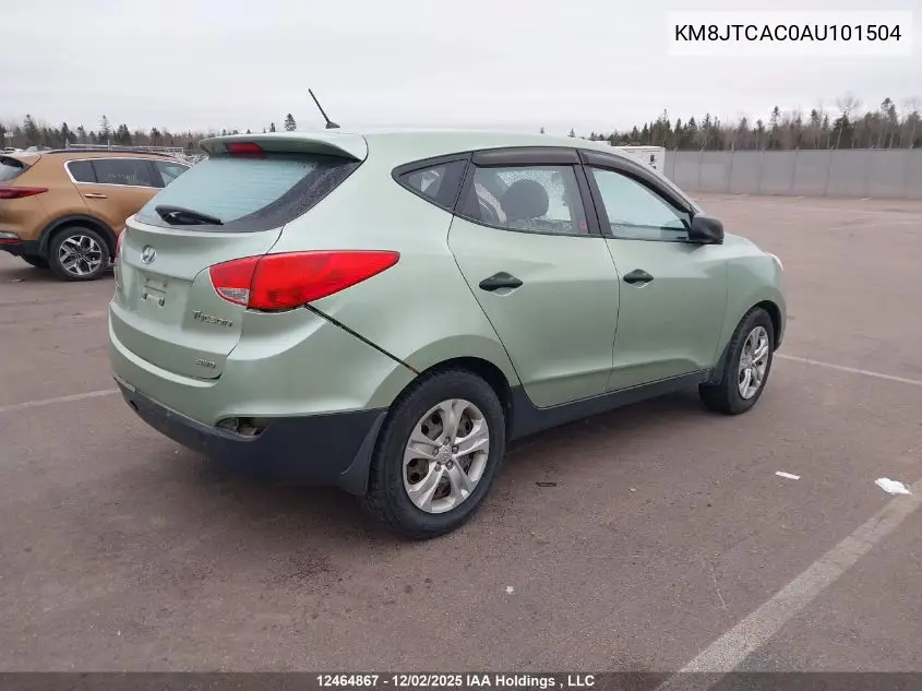 KM8JTCAC0AU101504 2010 Hyundai Tucson Gls