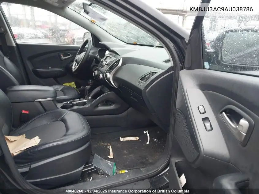 KM8JU3AC9AU038786 2010 Hyundai Tucson Gls