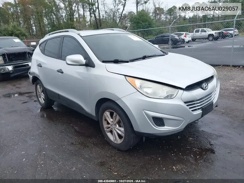 KM8JU3AC6AU029057 2010 Hyundai Tucson Gls