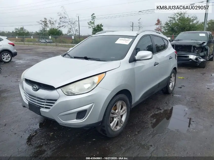 KM8JU3AC6AU029057 2010 Hyundai Tucson Gls