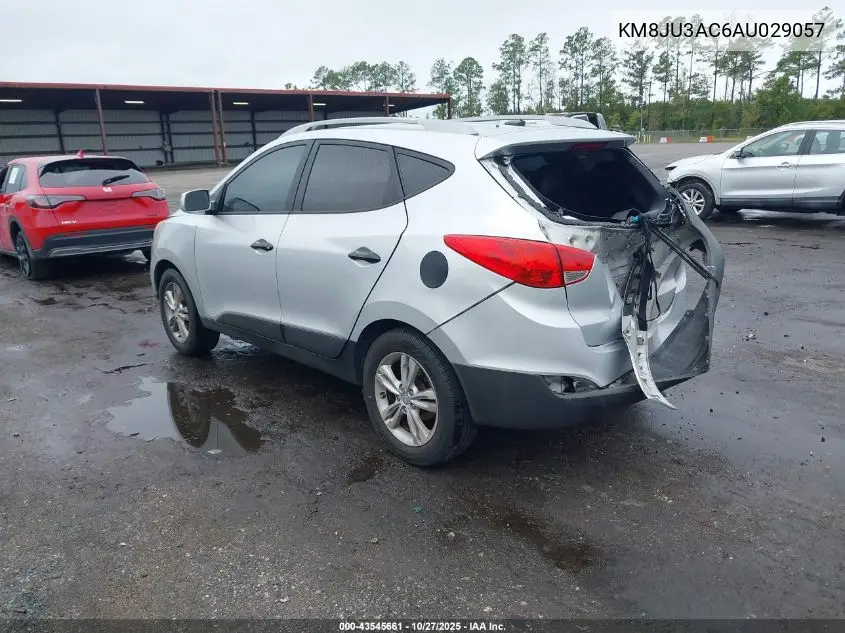 KM8JU3AC6AU029057 2010 Hyundai Tucson Gls
