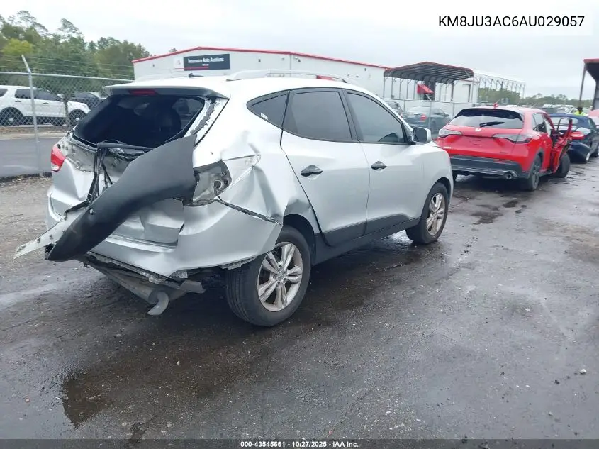 KM8JU3AC6AU029057 2010 Hyundai Tucson Gls