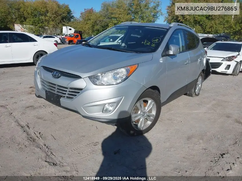KM8JUCAC9BU276865 2011 Hyundai Tucson Gls/Limited