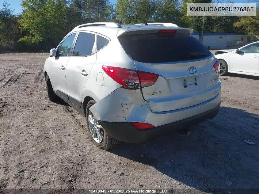 KM8JUCAC9BU276865 2011 Hyundai Tucson Gls/Limited