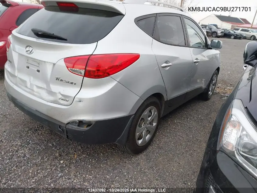 KM8JUCAC9BU271701 2011 Hyundai Tucson Gls/Limited