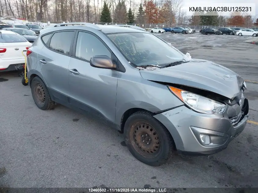 KM8JU3AC3BU125231 2011 Hyundai Tucson