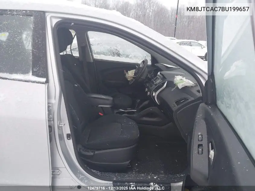 KM8JTCAC7BU199657 2011 Hyundai Tucson Gl