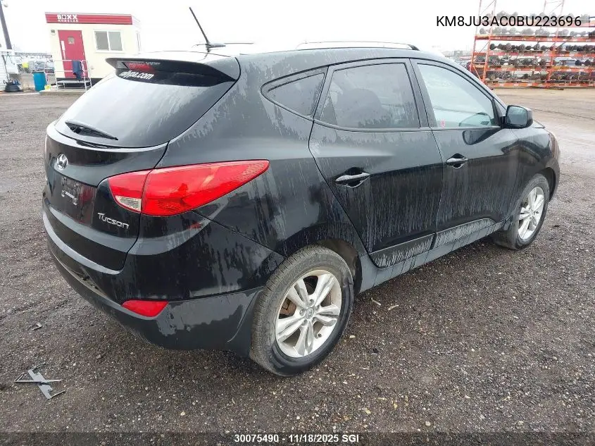 KM8JU3AC0BU223696 2011 Hyundai Tucson Gls/Limited