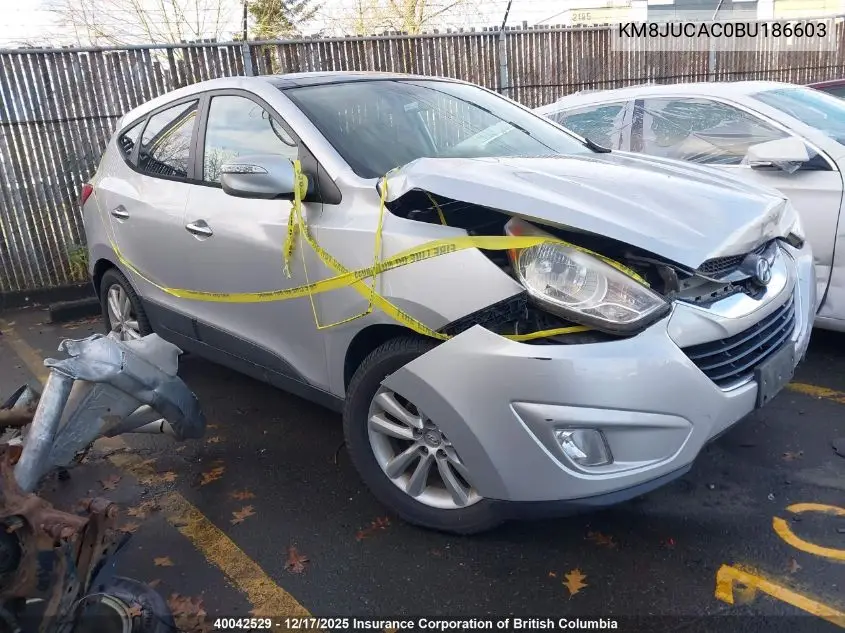 KM8JUCAC0BU186603 2011 Hyundai Tucson Gls/Limited