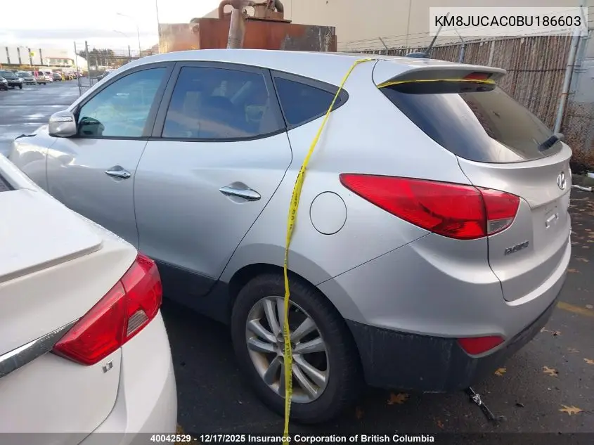 KM8JUCAC0BU186603 2011 Hyundai Tucson Gls/Limited