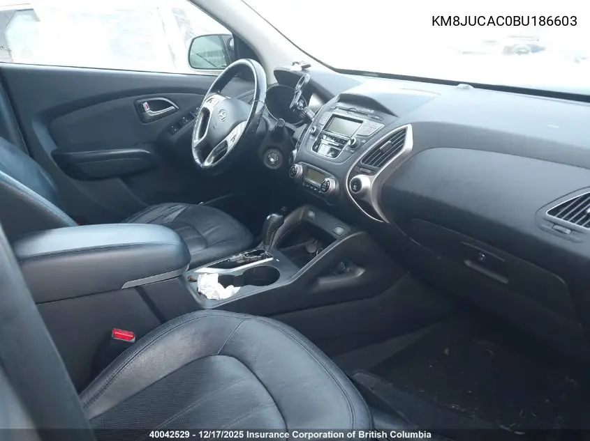 KM8JUCAC0BU186603 2011 Hyundai Tucson Gls/Limited