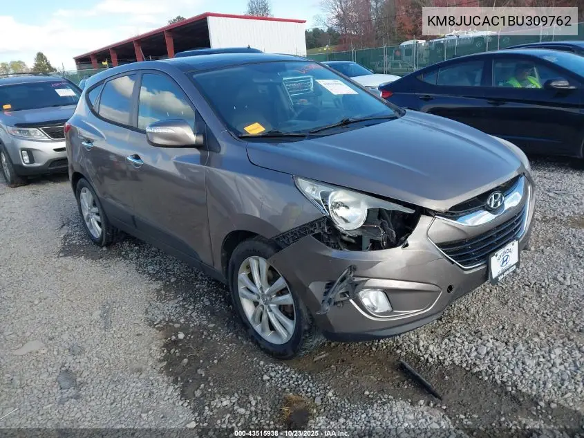 KM8JUCAC1BU309762 2011 Hyundai Tucson Limited