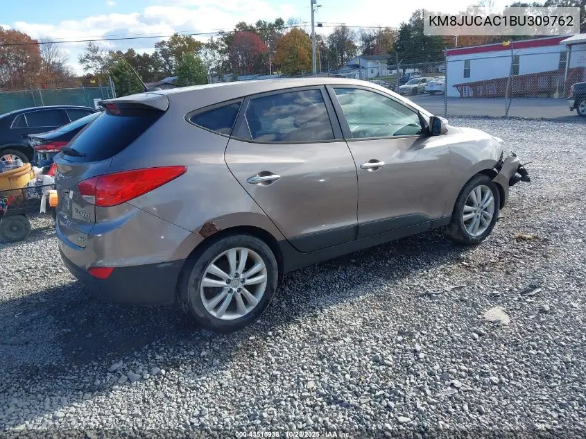 KM8JUCAC1BU309762 2011 Hyundai Tucson Limited