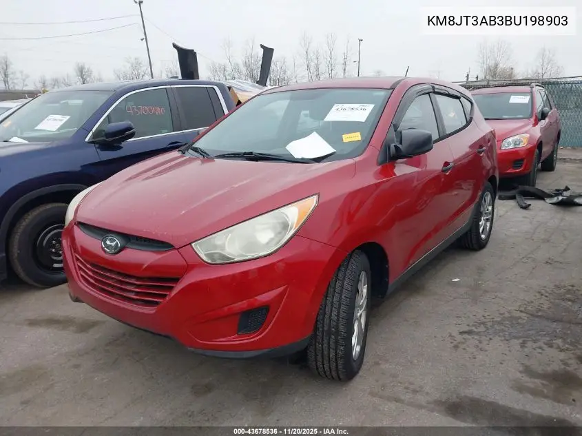 KM8JT3AB3BU198903 2011 Hyundai Tucson Gl