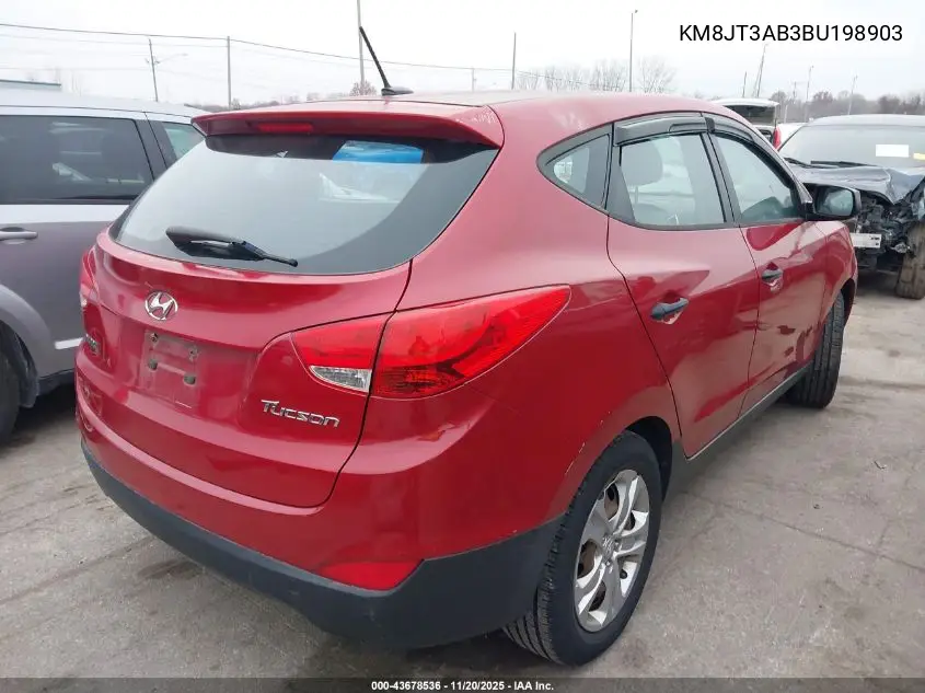 KM8JT3AB3BU198903 2011 Hyundai Tucson Gl