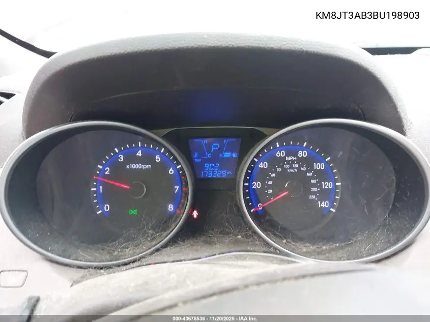 KM8JT3AB3BU198903 2011 Hyundai Tucson Gl