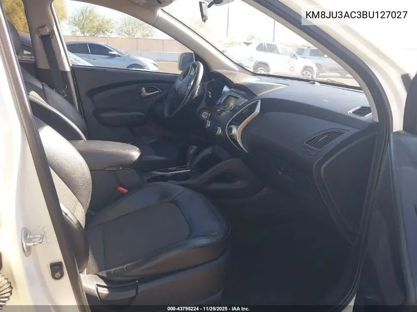 KM8JU3AC3BU127027 2011 Hyundai Tucson Gls