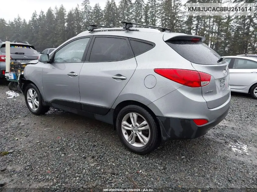 KM8JUCAC8BU261614 2011 Hyundai Tucson Gls