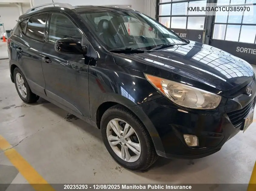 KM8JU3AC1CU385970 2012 Hyundai Tucson Gls