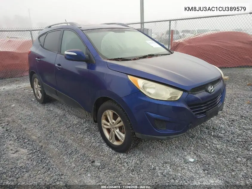 KM8JU3AC1CU389579 2012 Hyundai Tucson Gls